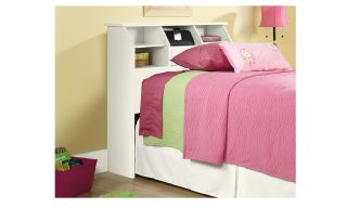 Soft White Twin Headboard (411905)