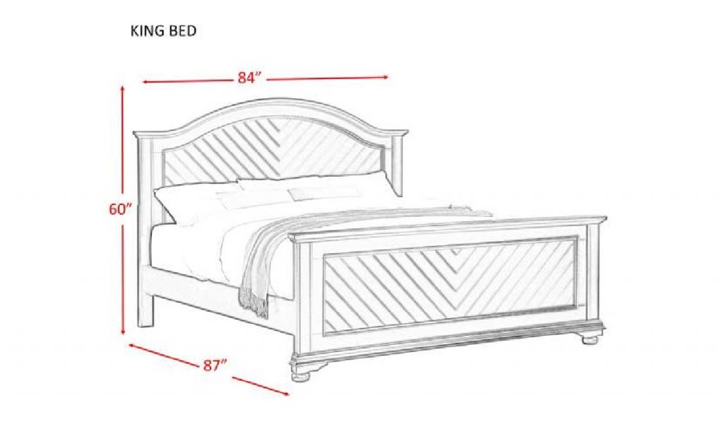 Brookvillage King Bed Linen White Keltic Furniture