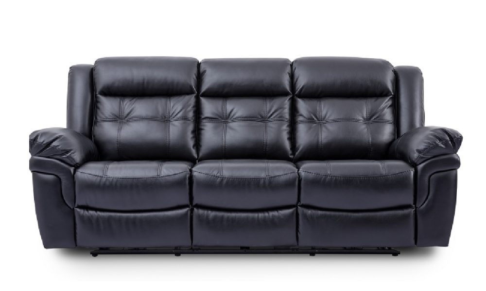 *Detroit Power Reclining Sofa Black Keltic Furniture