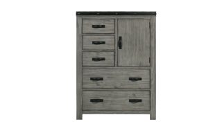 Wade Door Chest - Grey