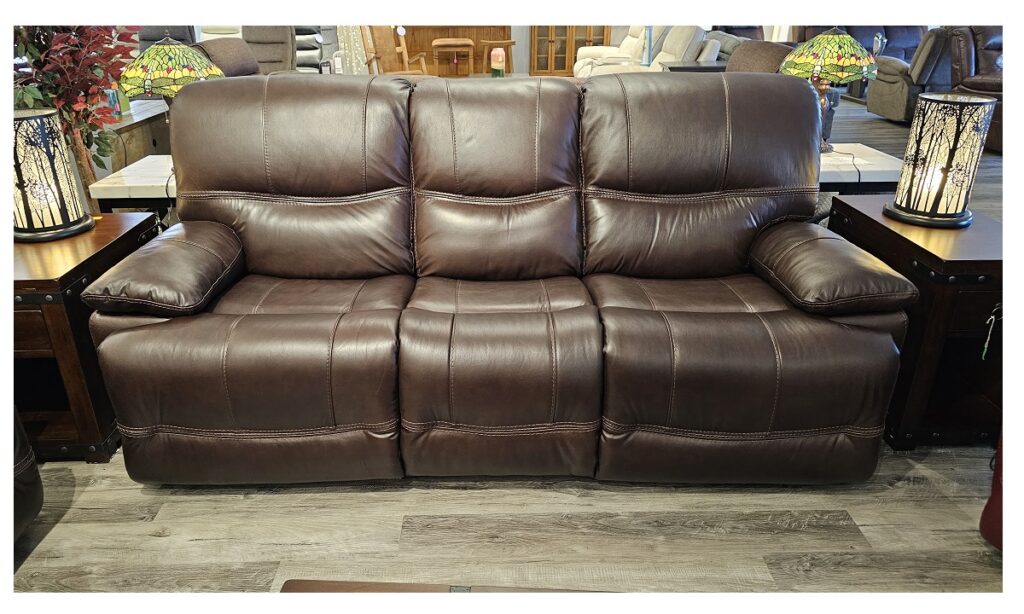 *Madrid Power Reclining Sofa Dark Brown Keltic Furniture