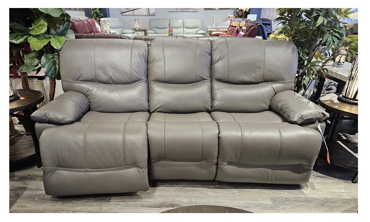 *Madrid Power Reclining Sofa Grey Keltic Furniture