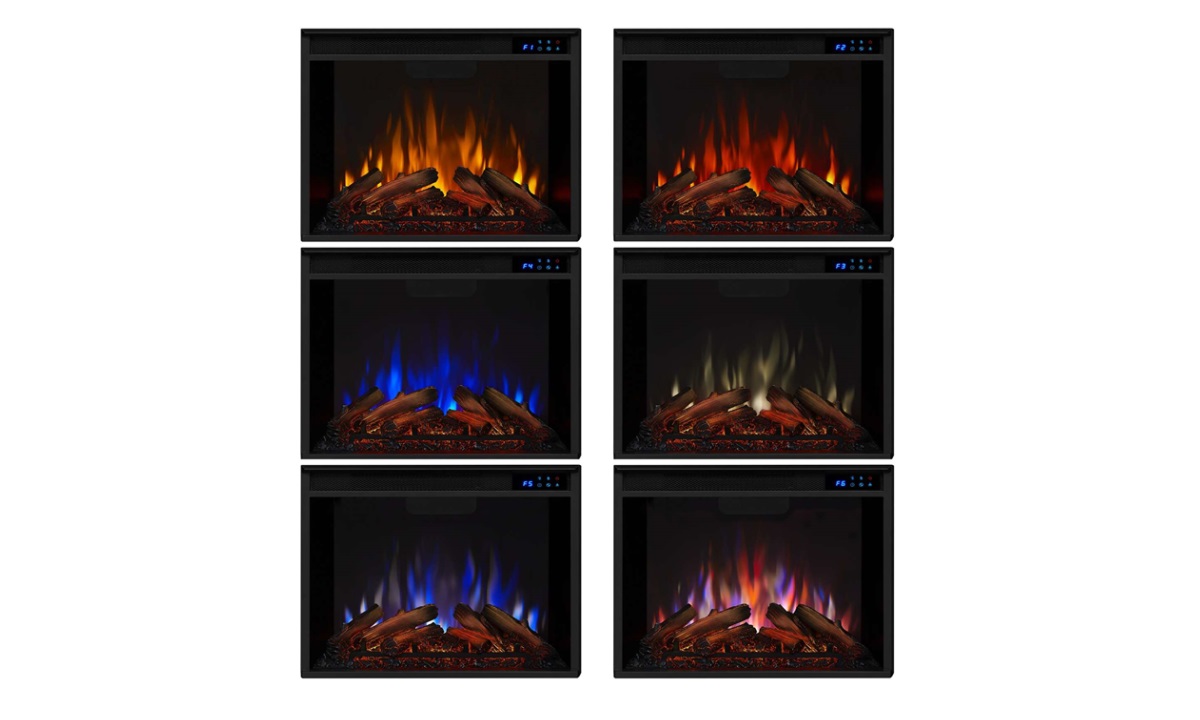 Chateau Corner Mantel Fireplace - White - Image 9