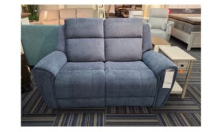 *Andrea Manual Reclining Loveseat - Savannah Indigo (71083)