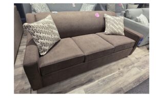 **Superstyle Rebecca Queen Sofabed w/Gel Mattress (628) - Penny Mocha