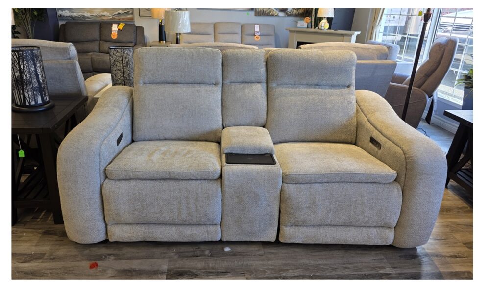 **Atlas Power Reclining Sofa - Paris Silver (80621) - Image 3