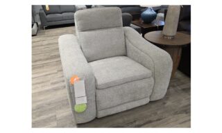 **Atlas Power Recliner - Paris Silver (80621)