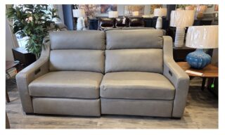 **Iris Power Sofa - Ajax Smoke (80508)