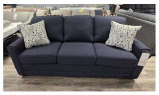 **Superstyle Trinity Queen Sofabed w/Gel Mattress - Sugarshack Navy