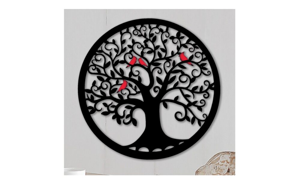 Large Tree of Life - Metal Art (ACT99236) - Image 2