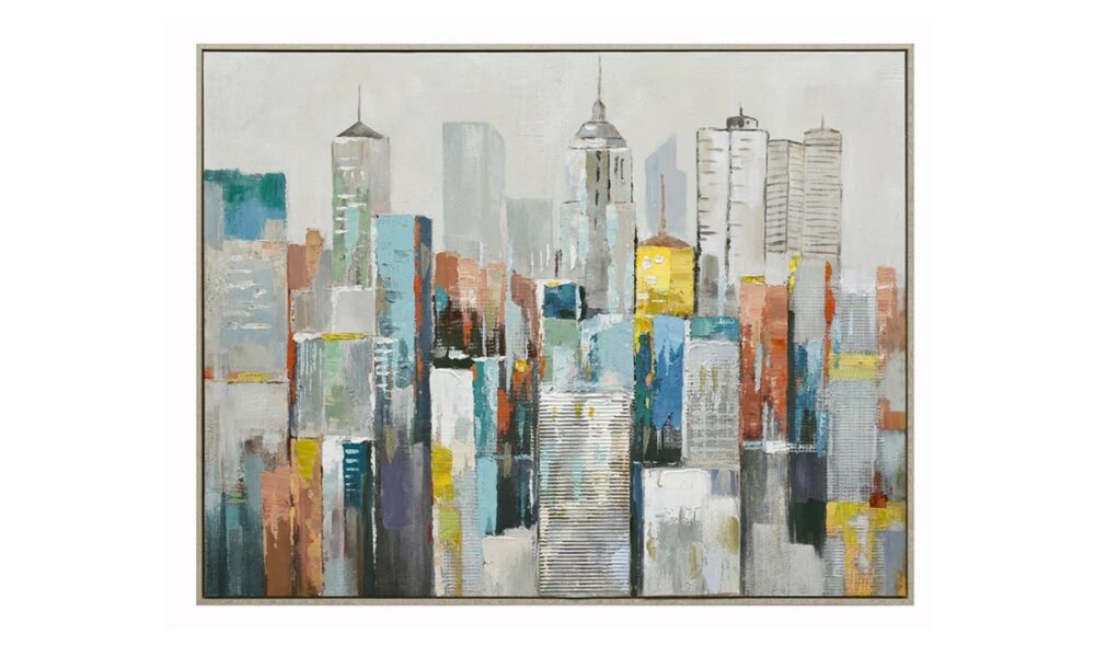 Abstract City Painting (SWF78674) - Image 2