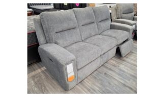 **Superstyle 9500 Reclining Sofa - Baltimore Smoke
