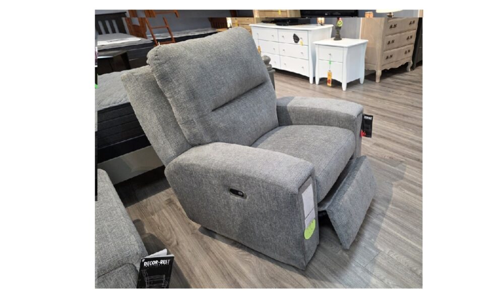 **Superstyle 9500 Swivel Recliner - Baltimore Smoke - Image 2