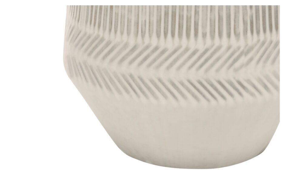 33" Cream Ceramic Table Lamp (I 9613) - Image 5