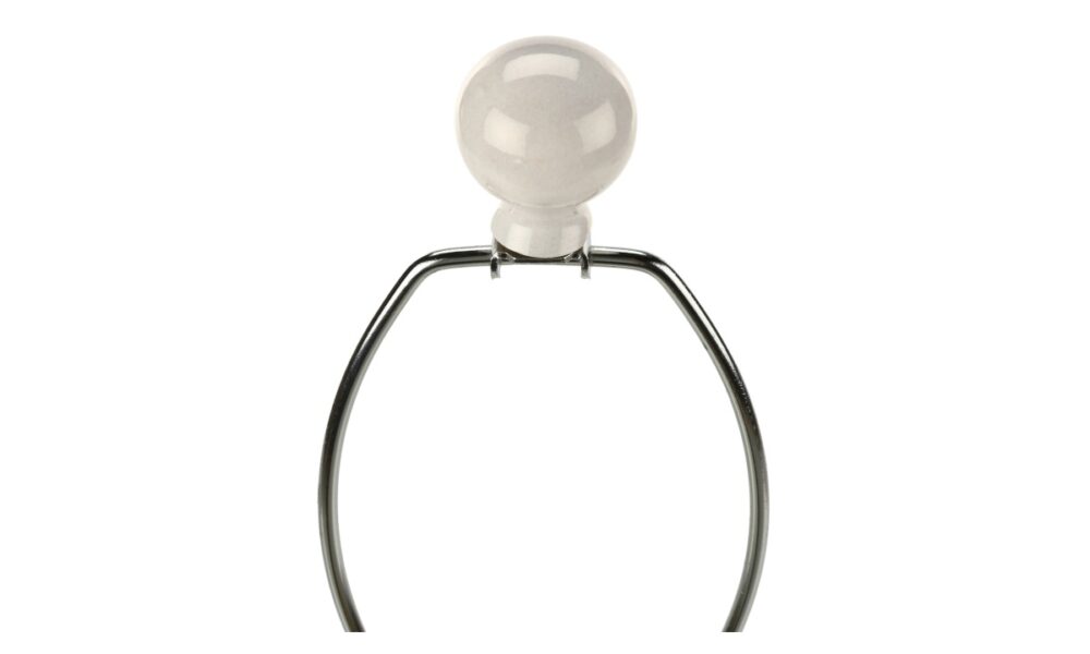 33" Cream Ceramic Table Lamp (I 9613) - Image 6