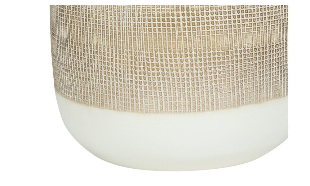 27" Cream Ceramic Table Lamp (I 9724) - Image 5