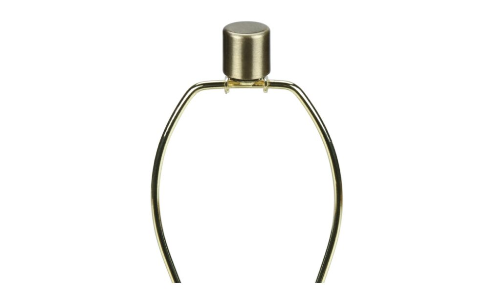 27" Grey Ceramic Table Lamp (I 9725) - Image 6