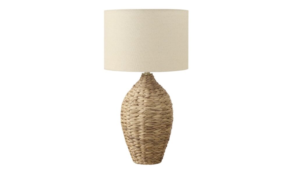 30" Natural Rattan Table Lamp (I 9917) - Image 2