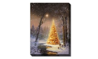 Golden Christmas Tree II (LED25163)