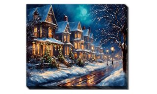 Victorian Christmas Village (LED25183)