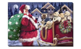 Puppy Sleigh (LED25188)