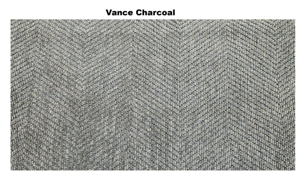 **Trendline 1439 Sofa/Chaise - Vance Charcoal - Image 2