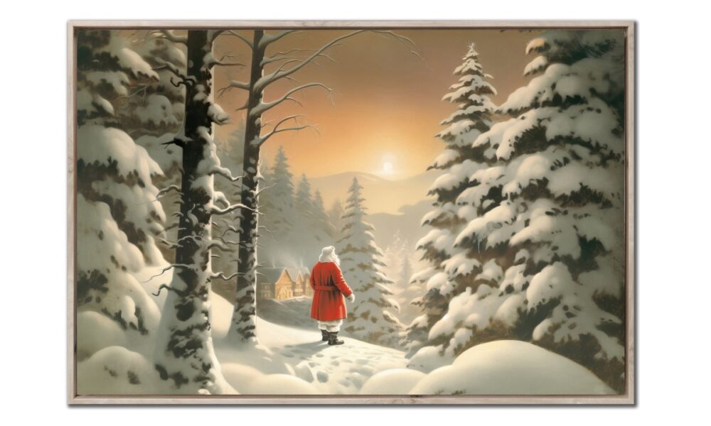 Santa Peaceful Path Sunrise 2 (WGBX25148)