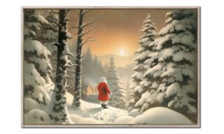 Santa Peaceful Path Sunrise 2 (WGBX25148)