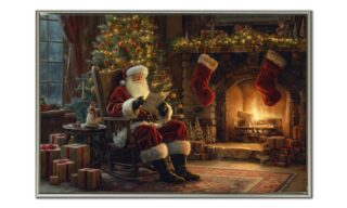 Santa Reading (WGBX25160)