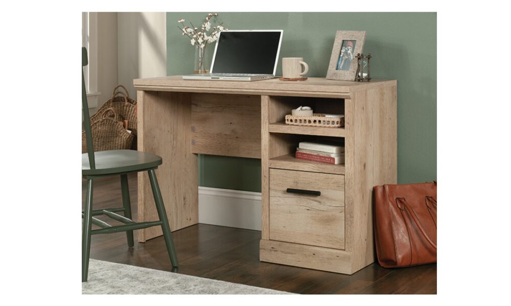 Prime Oak Desk w/File Drawer (433958)