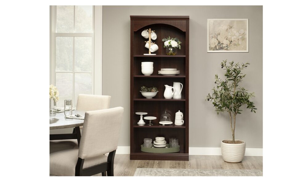 5 Shelf Arch Bookcase (444774) - Image 2