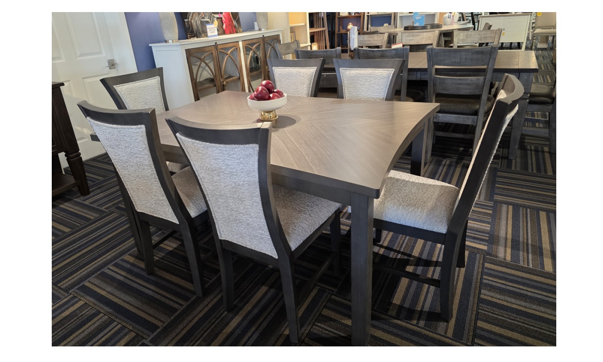 *7 Piece Flair Dining Set - Grey