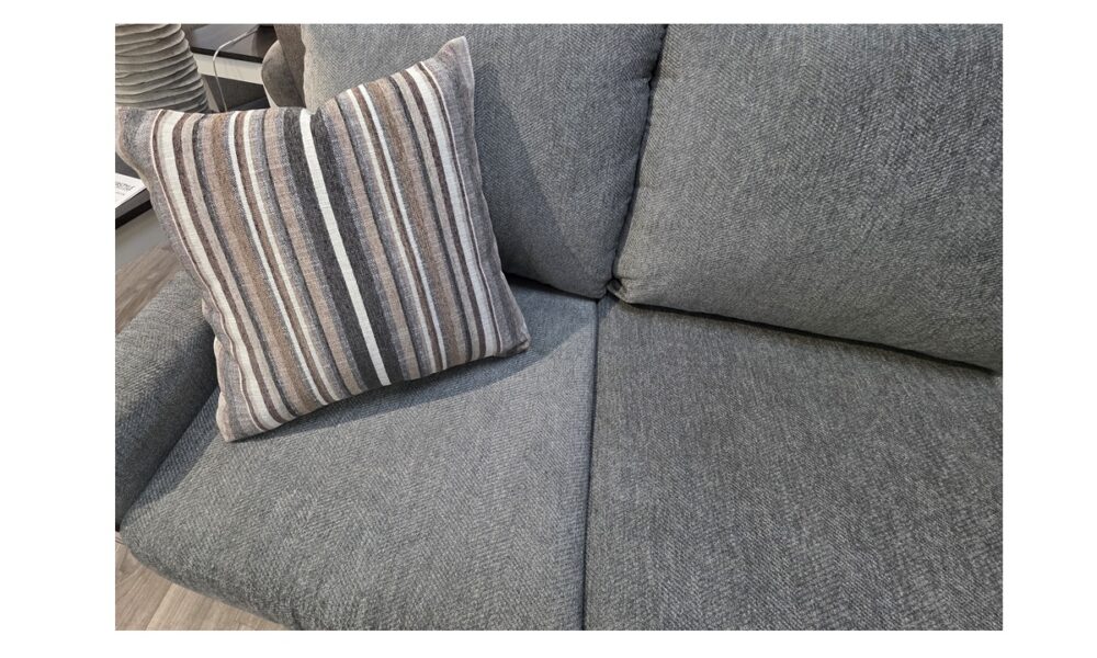 **Superstyle 7002 Sectional w/Queen Sofabed - Vance Graphite - Image 3