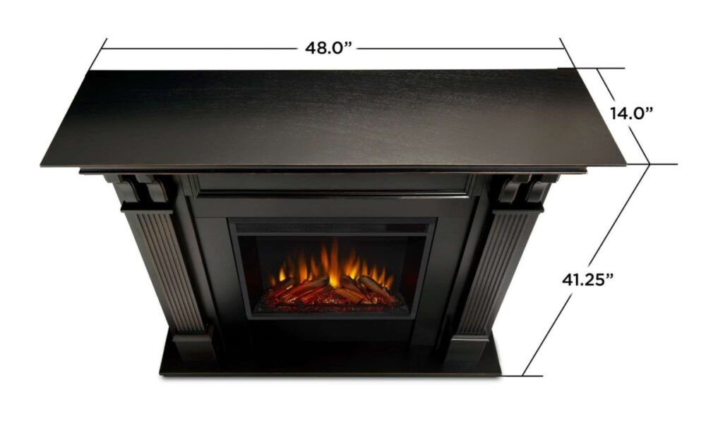 Ashley Fireplace - Blackwash - Image 4