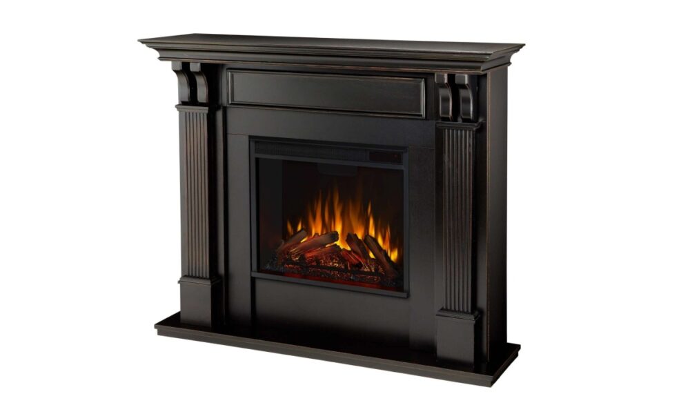 Ashley Fireplace - Blackwash - Image 3