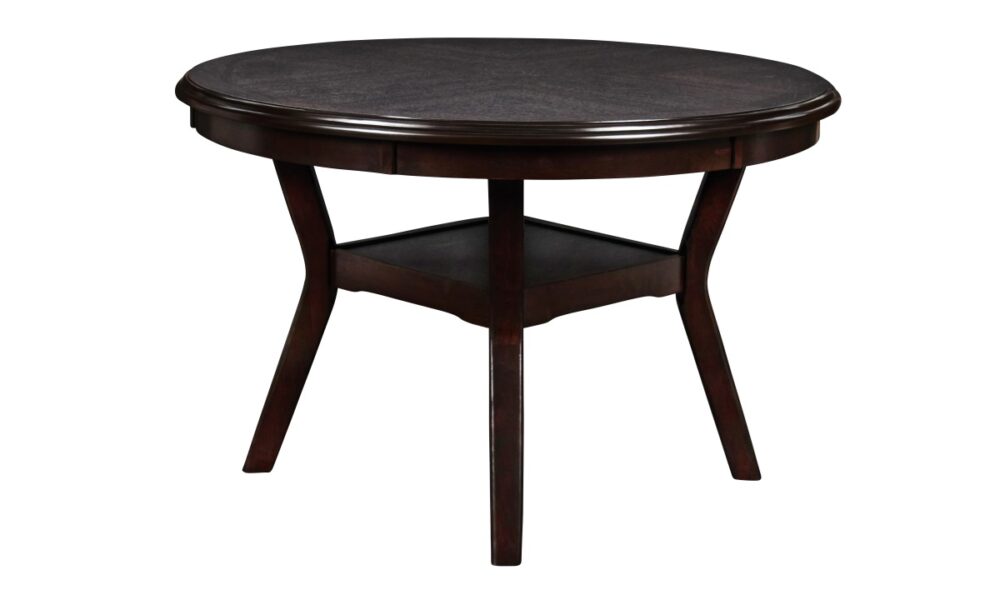 *5 Piece Gia Round Dining Set - Ebony - Image 2