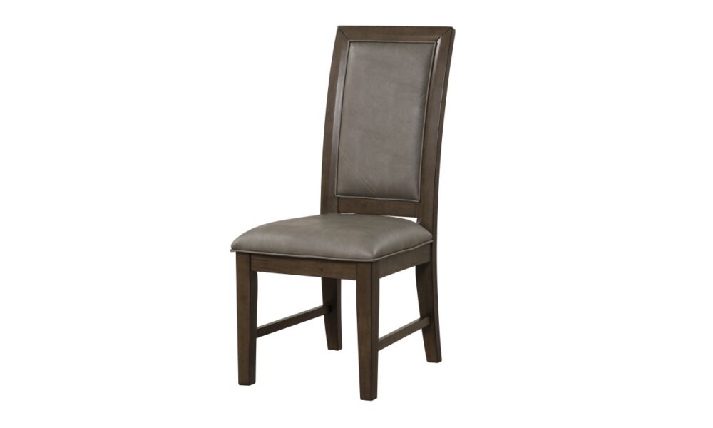 *5 Piece Cityscape Round Dining Set - Walnut - Image 6