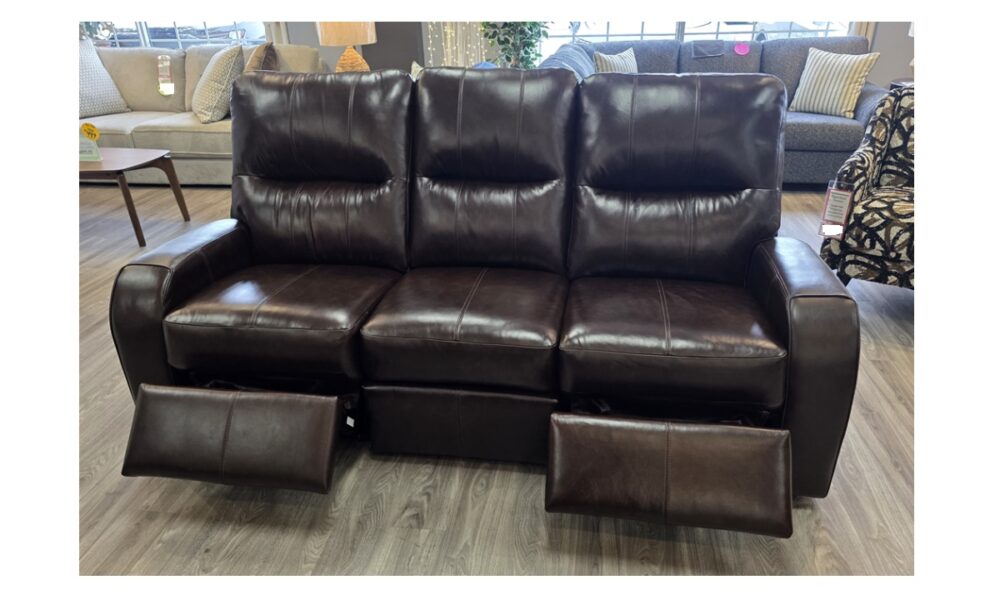 **Superstyle 9544 Reclining Sofa - Alaska Chocolate - Image 2
