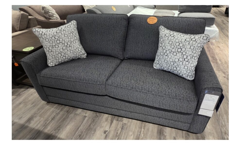**Superstyle Trinity Double Sofabed w/Gel Mattress - Orion Charcoal
