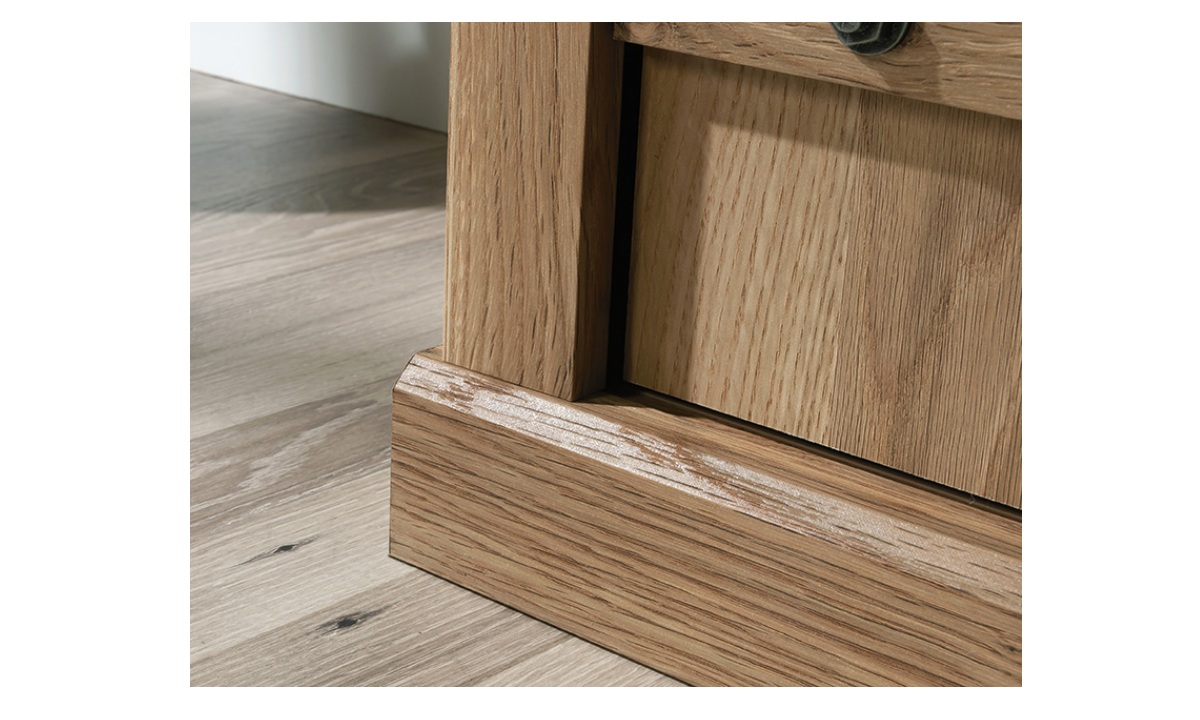 TV Credenza with Sliding Doors - Timber Oak (435104) - Image 11