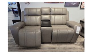 **Baron Zero Gravity Power Loveseat - Porto Slate