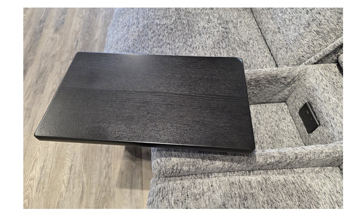 **Hudson Power Loveseat w/Zero Gravity - Tribeca Dark Grey - Image 2