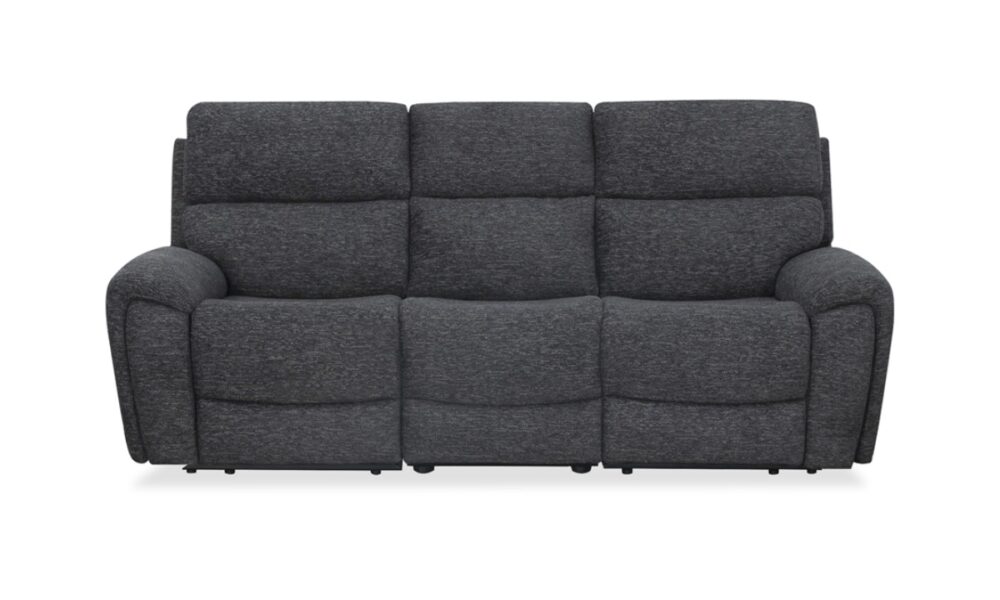 **Morgan Power Sofa - Duncan Charcoal (70898)