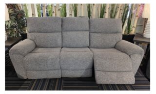 **Morgan Power Sofa - Duncan Smoke (70898)