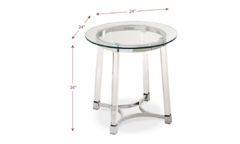 Lucinda 3 Pc Coffee & End Table Set - Image 7