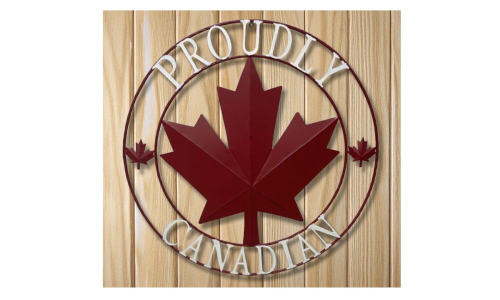 Proudly Canadian Metal Art (ACT99302) - Image 2