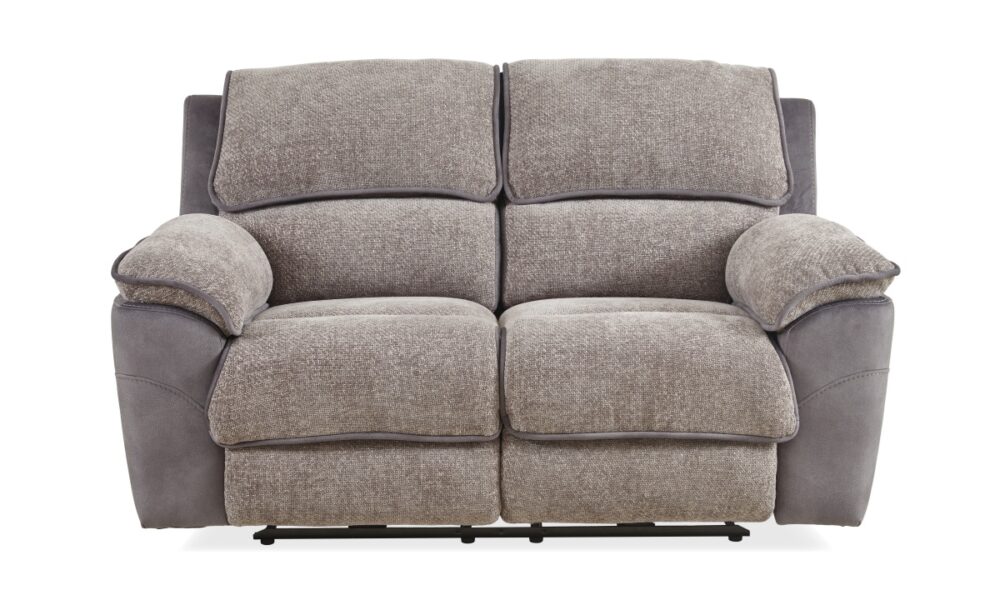 *Brentwood Power Reclining Loveseat - Paris Brown/Aspen Charcoal