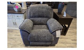 **Brentwood Power Recliner - Paris Phantom/Aspen Ink