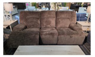 **Camden Power Sofa - Brown (70725)