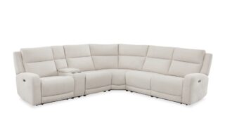 *Highland 5 Pc Power Sectional - Hyde Park Earth (71218M)
